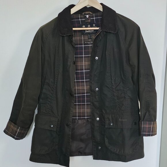 Women’s Barbour Beadnell Jacket and Liner – Olive, UK10/US6 - Picture 1 of 11